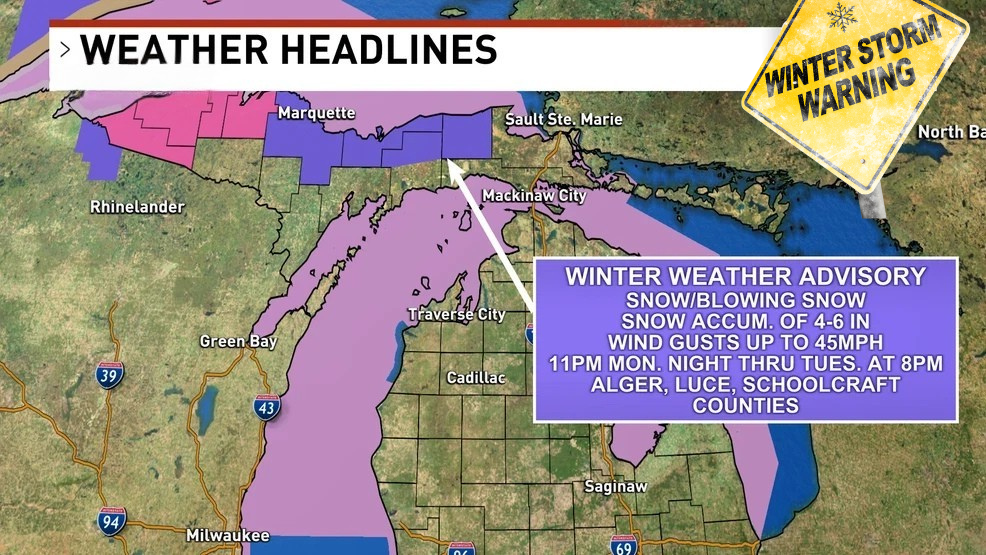 Surprise Michigan April Snowstorm Forecast: 10 inches Possible