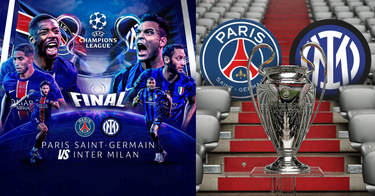 Champions League Final : PSG vs Inter Milan – A Clash in Munich
