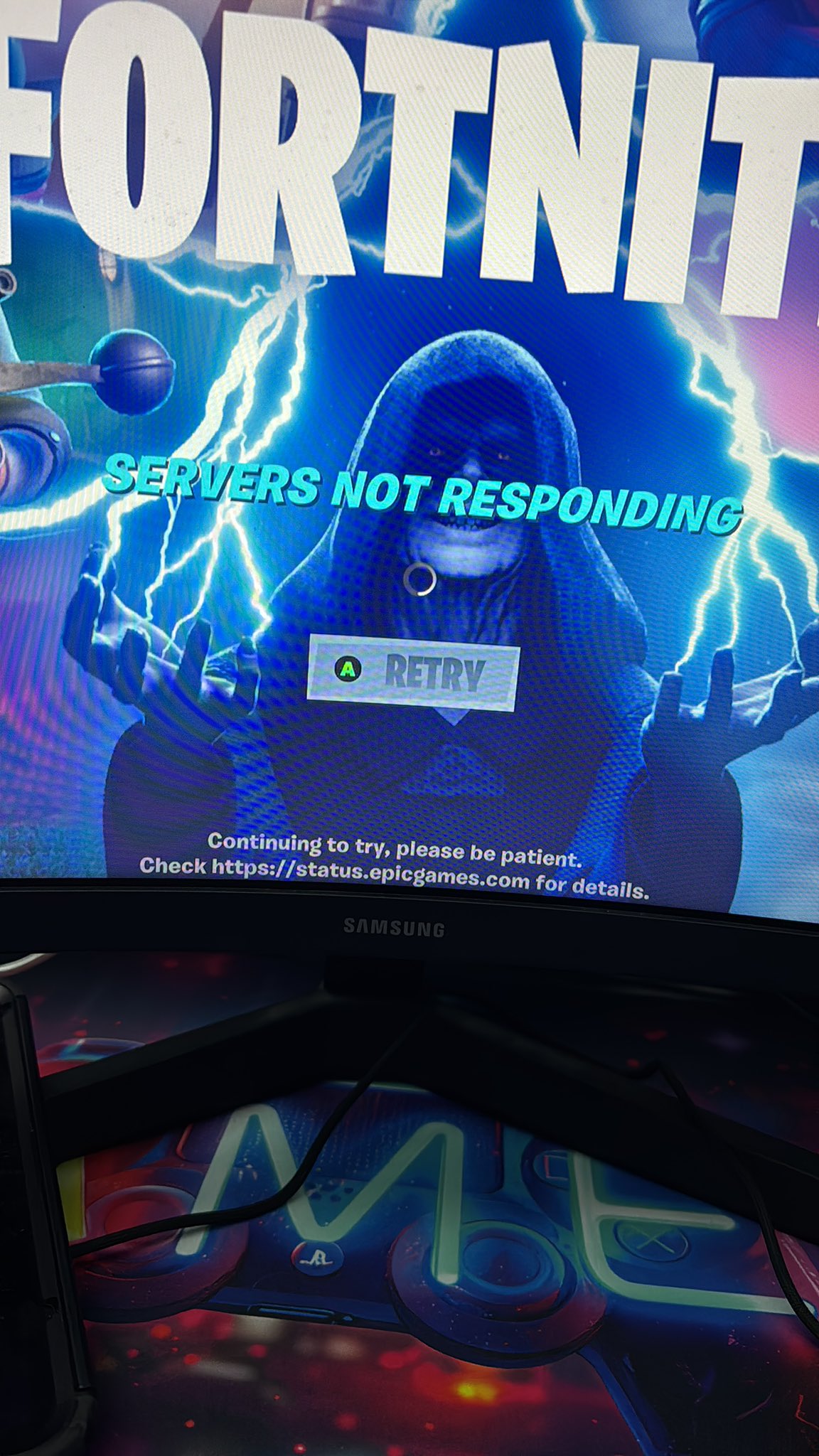 Fortnite Servers Down on May 2, 2025