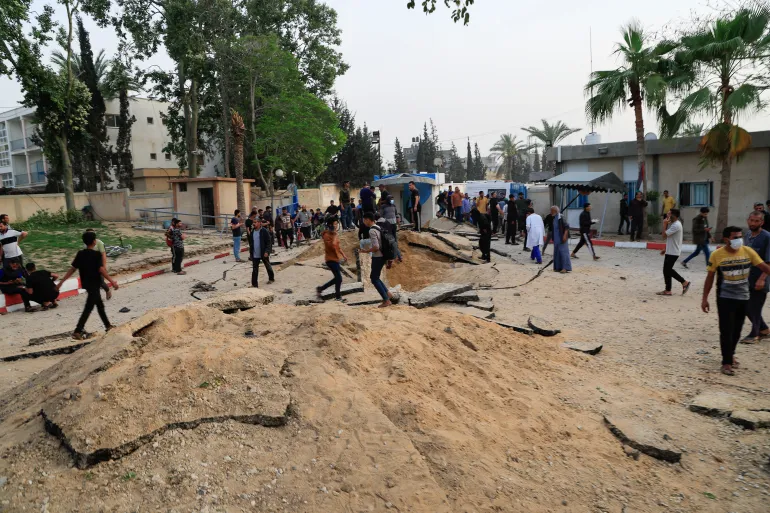 Israeli Airstrike Gaza Hospital