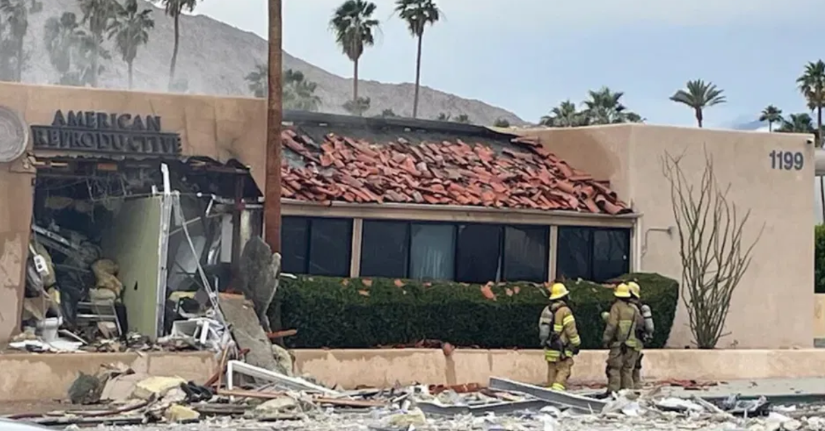 Palm Springs Explosion Today Live: Car Bomb Rocks Fertility Clinic