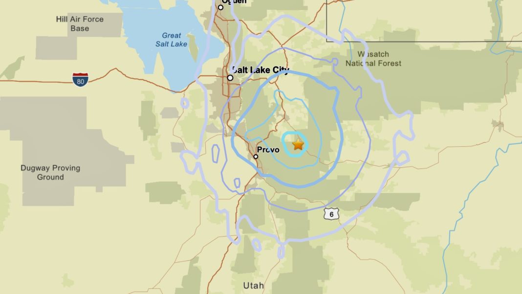 Earthquake Utah: Magnitude 3.9 Tremor Shakes Wasatch Front