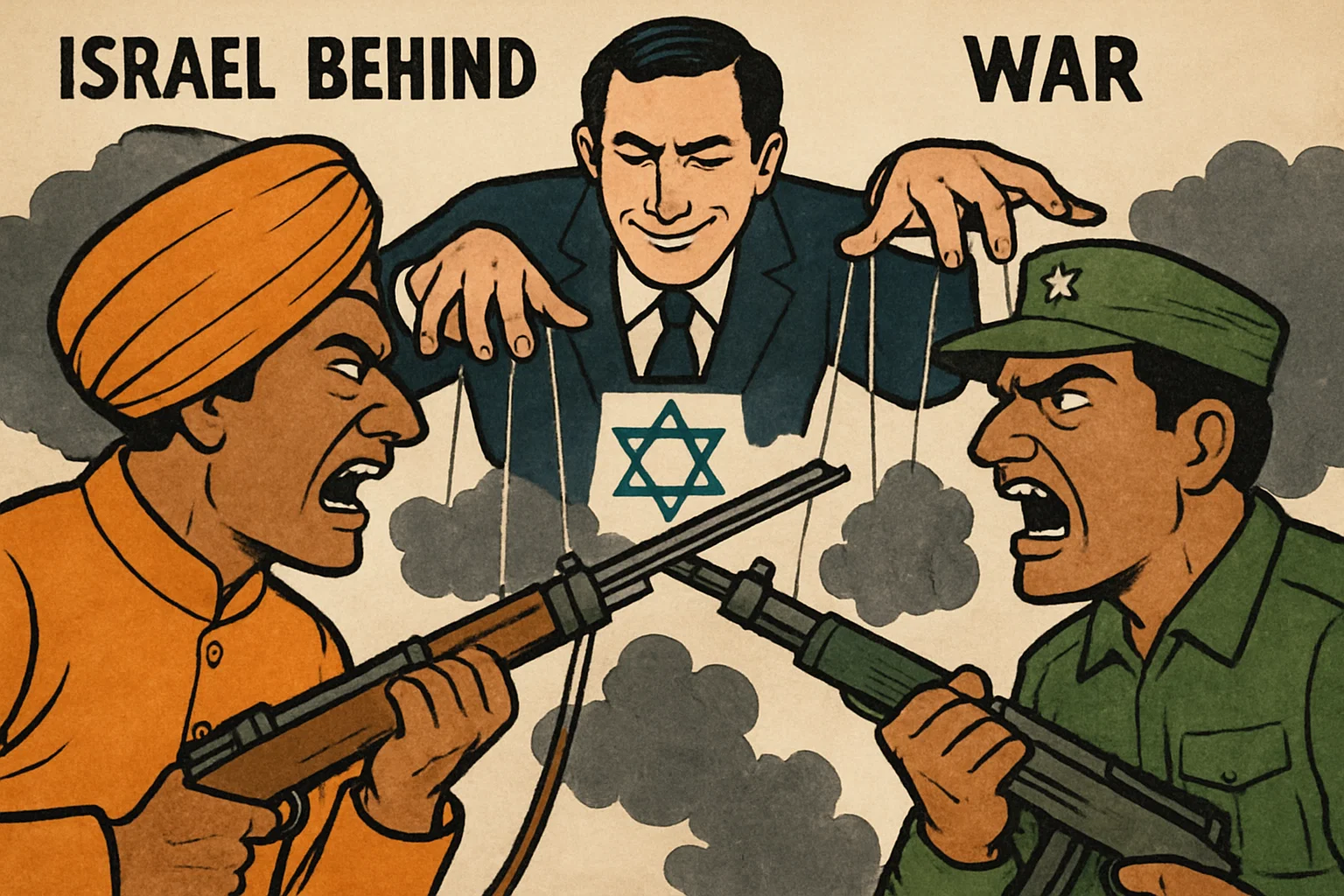 Israel Behind the India-Pakistan War